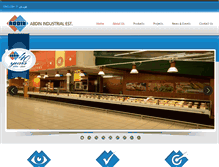 Tablet Screenshot of abdin.com.jo